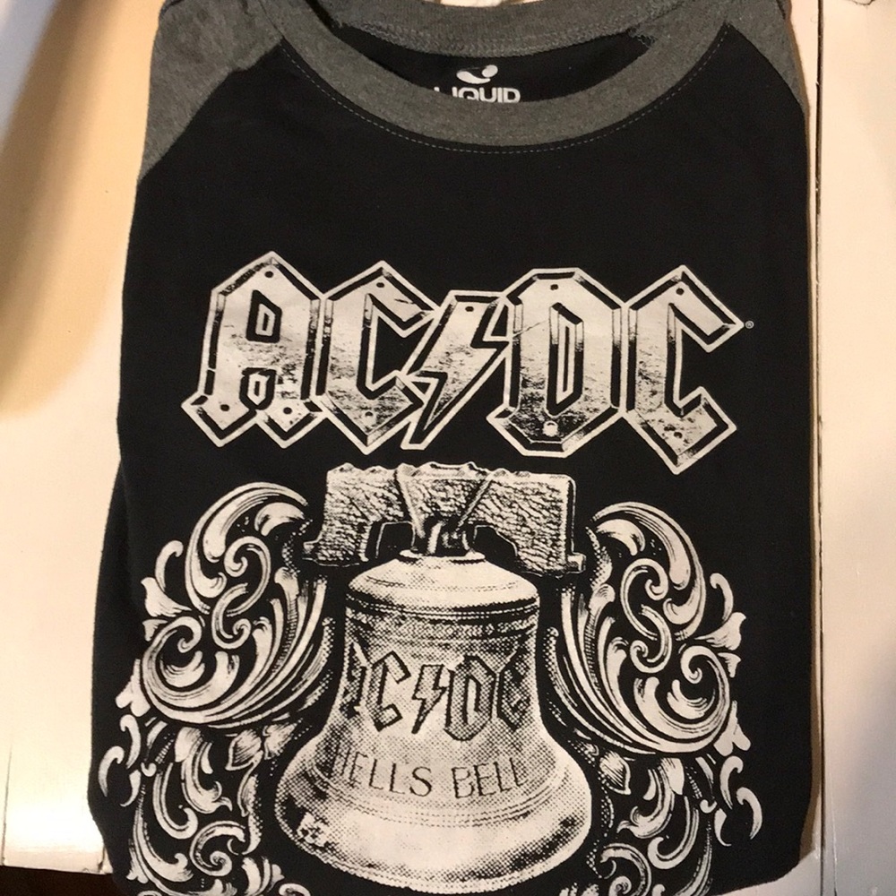 Liquid Blue AC/DC Hells Bell T-shirt size:L